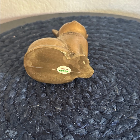 Vintage Brass Cat - Picture 6 of 8